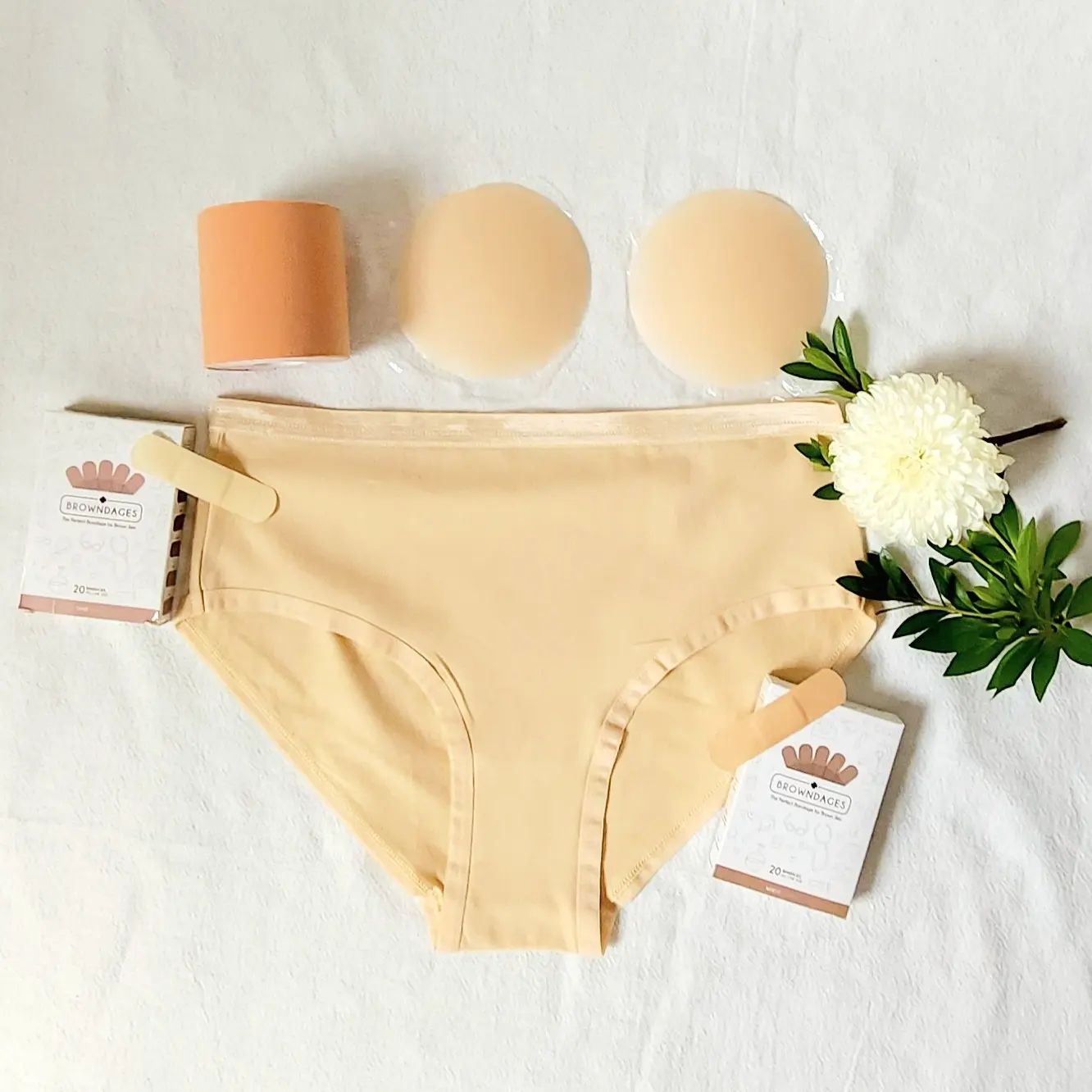 Invisible Underwear  Womens Calida Natural Skin Panty Soft Nude — Megan  Imoveis